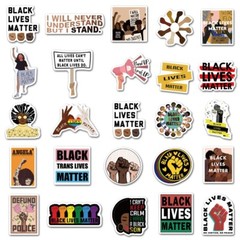 100 pcs BLM Stickers, Human Rights, Hydro flask laptop no residue, 099