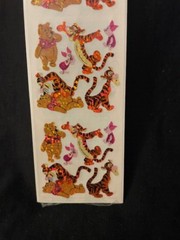 1996 1998 Sandylion Pooh Stickers: Choice of 6 stickers. Sealed New old stock