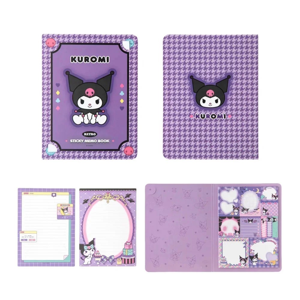 📓 KAWAII STATIONERY NOTEBOOK SET HELLO KITTY MY MELODY KUROMI Cinnamoroll 📓