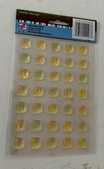 Keepsake Baby Boy 3-D Die Cut Scrapbook Memory Letter Block Stickers