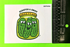 Large Jar Of Pickles Scented Everything Smells Sticker