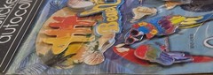 13 Count Handmade Scrapbooking Stickers 3D Hawaii Beach Tropical Aloha Surf NEW
