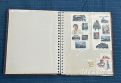 Vintage Sticker Album Hallmark AGC Puffy