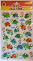 Lot of 6 Sticker Pks: Sandylion + Sticko & More – New/Sealed. Road Trip, B-day.