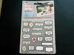 Printz Chitter Chatter Self-Adhesive Photo Cartoons Assorted Sayings