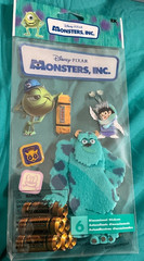 JOLEE Disney Dimensional Stickers EK Success MONSTERS INC RETIRED