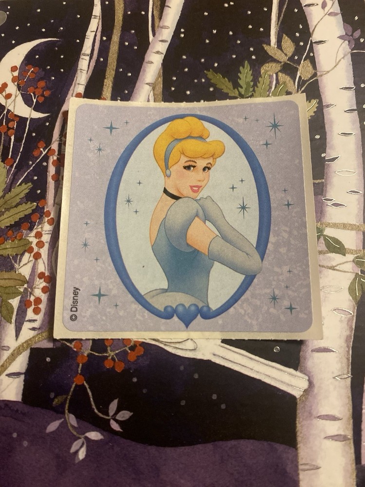 Disney Cinderella Sticker Module 2.5” Inches