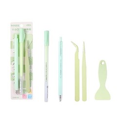 Doraking Scrapbooking Tool Set Glue Pen Ceramic Cutter Tweezers Shovel Crafting