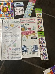 VTG Sticker Lot Sandylion Mix Sealed (18) Rest Loose Etc 90s-mod See Photos