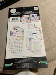 Erin Condren The Happy Planner neon lights sticker book 922 pieces 90% complete