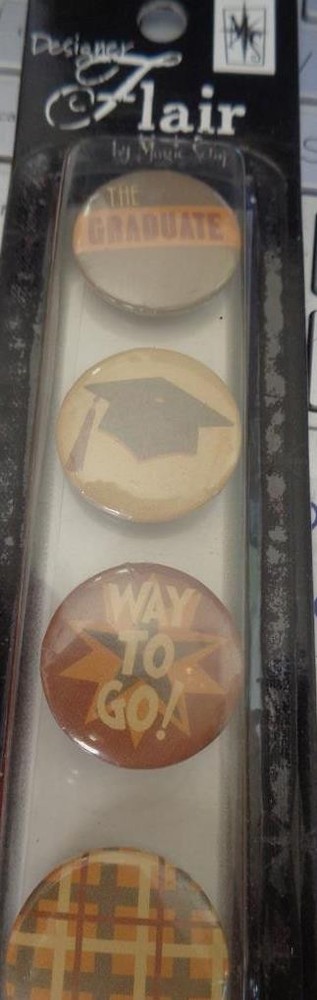 Magic Scraps Designer Flair GRADUATION Embellishments Scrapbooking Cards