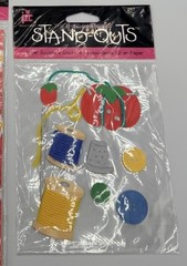 Provo Craft The Third Dimension Stand Outs Scrapbook Embellishments – 4 Pieces