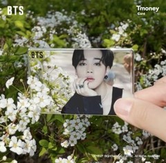 BTS X CU Tmoney T money Official Mirror Photo Card Limited Rare