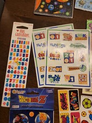Sticker Lot Sandylion Mrs Grossmans assorted brands and themes Some Vintage