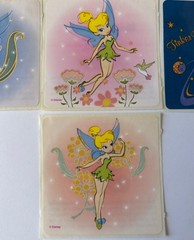 7 Disney Fairy Tinker Bell 2.5 x 2.5 Stickers – Rare from early 2000’s