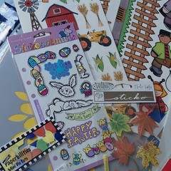 Paper Reflections FMI Bondex Stickopotamus Sticko Scrapbooking Stickers Themes