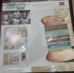 scrapbook wizard scrapbooking kit chapters SEASIDE paper ribbon stickers