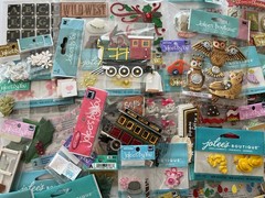 LOT #326 – 150 JOLEE’S 3D STICKERS & EMBELLISHMENTS – SOME RARE ONLY JOLEE’S
