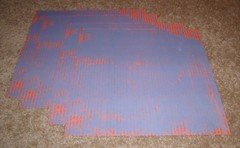 Daisy D’s Vintage Single Sided Scrapbook Paper(4) ~ Letterpress Wash Mix…Grape