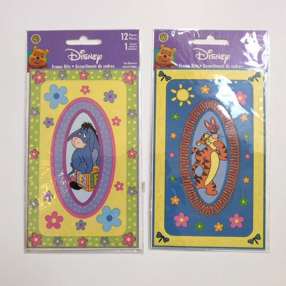 Sandylion Disney Sticker Frame Kits Winnie the Pooh Eeyore Tigger