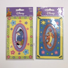 Sandylion Disney Sticker Frame Kits Winnie the Pooh Eeyore Tigger