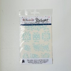 Art Accentz Micro Stickeez Rub-on Adhesive Designs