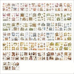 ~6″ x 6″ Trust the Seeds Sticker Book for Scrapbooks & Journals – Your Choice