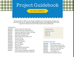 Creative Memories Delicious Memories Advisor EXCLUSIVE COLLECTION & Guidebook