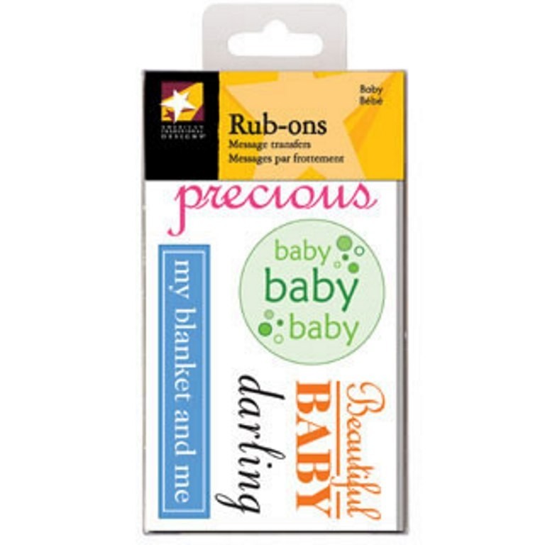 American Traditional Designs Rub-ons, Shapes, Alphas Your Choice