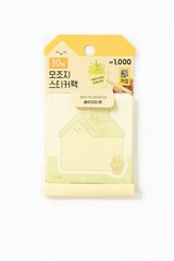 Daiso Korea Cute Stationery Set Notepad Sticky Notes Magnets Page Markers Kawaii