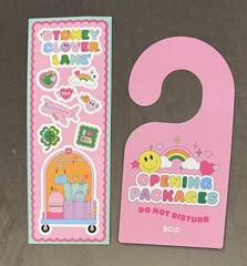 Stony Clover Lane Stickers and Paper Door Hanger New