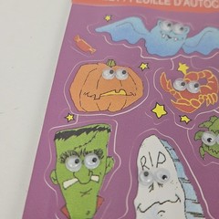Vintage 80s 90s Forget Me Not American Greetings HALLOWEEN Rollie Eyes STICKERS
