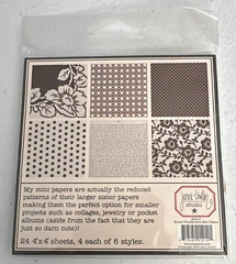 Jenni Bowlin Studio calendar journaling cards mini papers mixed media lot