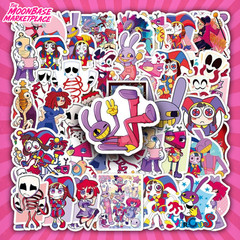TADC 100pc Sticker Pack – Classic + Jax Gangle Mix | The Amazing Digital Circus