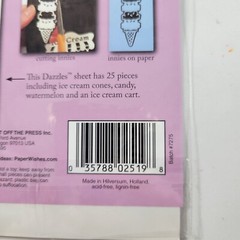Dazzles Sticker Sheet Tasty Sweets Stickers Scrapbooking Paper Crafts