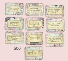 Winnie the Pooh Inspired cards for encouragement/friendship Journals