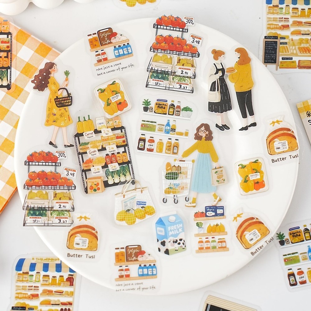 Kesari Everyday Journaling Stickers 180PCS