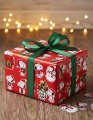 Snoopy Christmas Sticker Set – 15 Piece