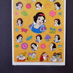 SandyLion Disney Princess Snow White Stickers NOS New Sealed