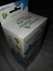NEW Hello Blink Sticker Maker Refill Pack 10 Rolls: 5 Round 5 Square helloblink