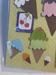3-D foam dimensional sticker medley ice scream cones and crafts Hobby Lobby