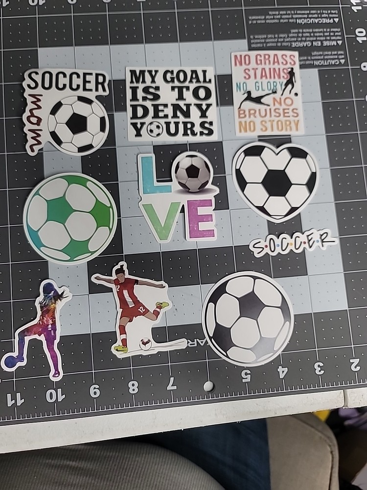 ASST SOCCER GIRLS SOCCER STICKERS GIRLS (GS1) ST4