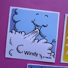 Vintage 90s Trend 1991 Post Play Sun Magnets & Classroom Calendar Weather Lot