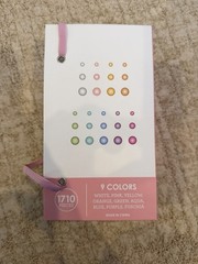 HSN Diamond Press Book of Faux Pearl Embellishments Multi Color 1710 Pieces