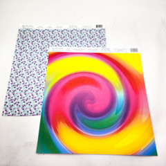 Michaels Scrapbook Paper Lot 12×12 Recollections 50 Sheets Single Sided d