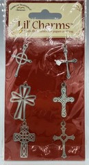 American Traditional Designs Lil’ Charms Embellishments Christmas Love Crosses
