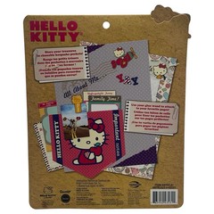 Hello Kitty Scrapbook Closable Keepsake Pockets Craft Sanrio 2012 Brand New