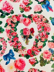 Vintage Punch Studio Sticker Sheet «Sentimental Roses» Gifted Line New Unused