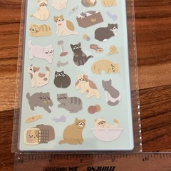 Cute Cats Small Stickers