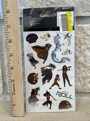 S1) Disney Raya and The Last Dragon Stickers (Feat. Raya, Tuk Tuk, Sisu, & Mor